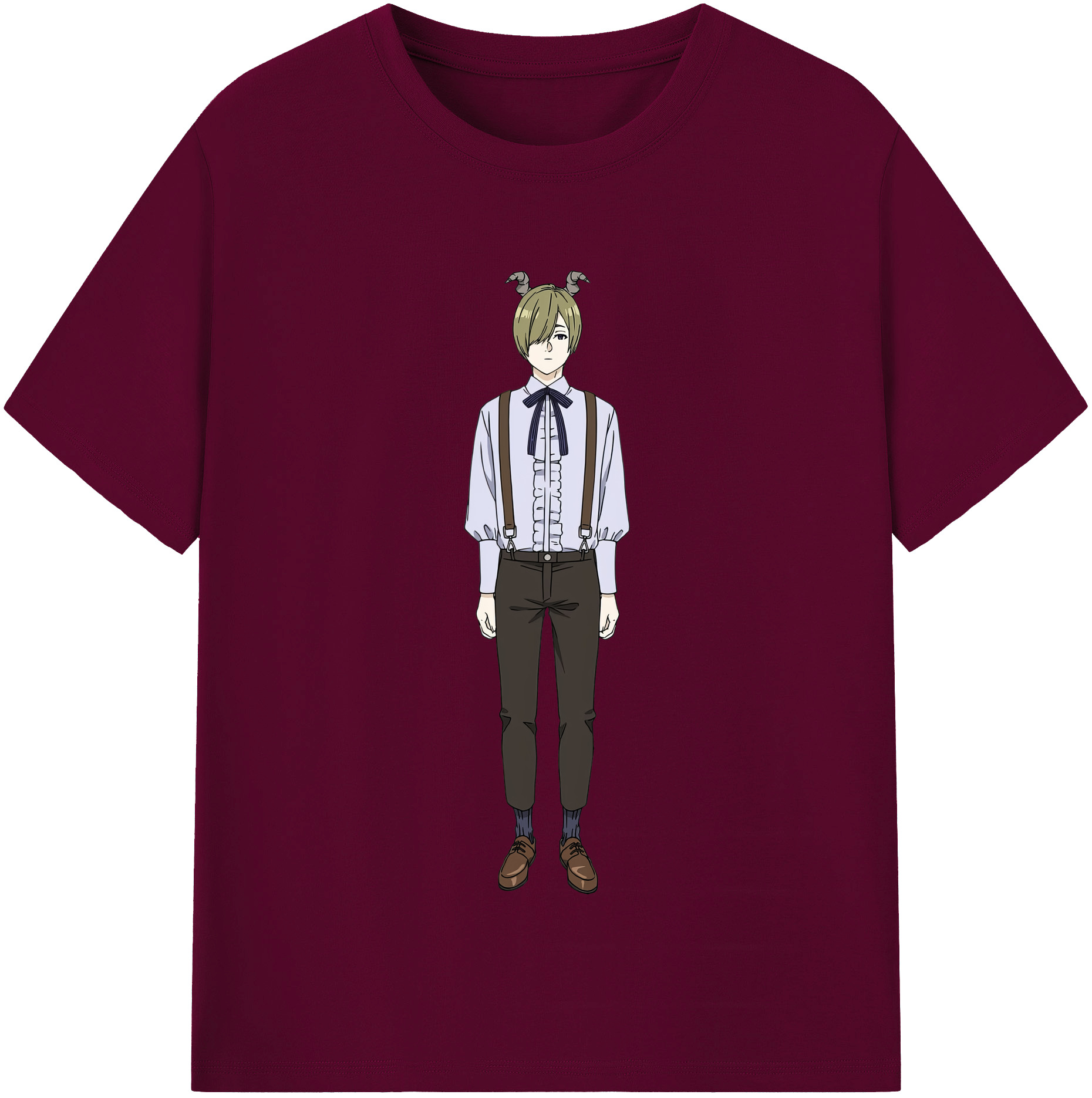 （画像用） 葬送のフリーレン Frieren レディースカジュアルプリントTシャツ（綿100％）